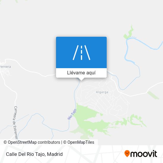 Mapa Calle Del Río Tajo