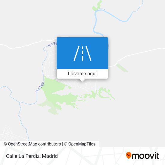 Mapa Calle La Perdíz