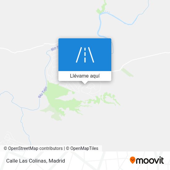 Mapa Calle Las Colinas