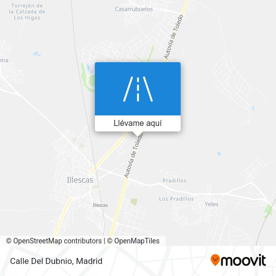 Mapa Calle Del Dubnio
