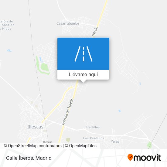 Mapa Calle Íberos