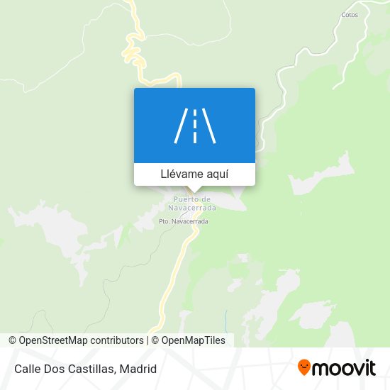 Mapa Calle Dos Castillas