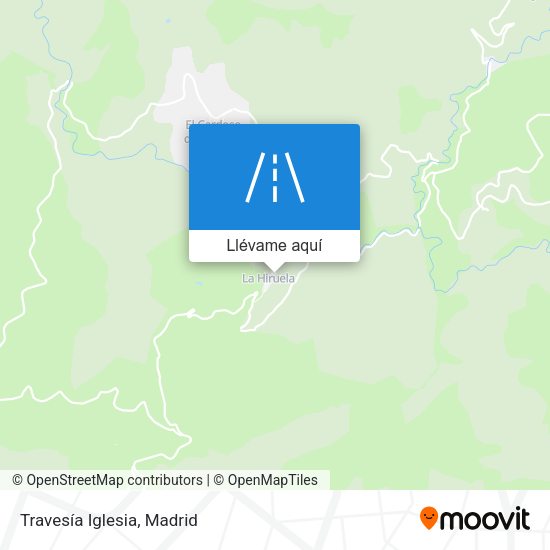 Mapa Travesía Iglesia