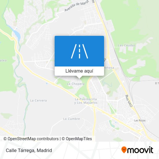 Mapa Calle Tárrega
