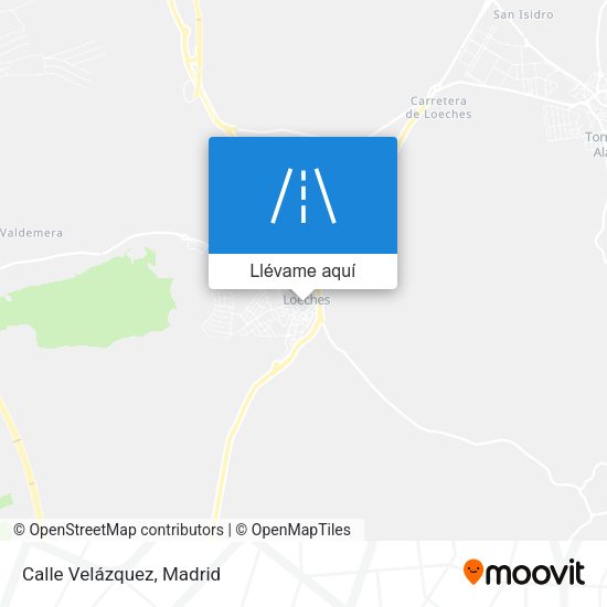 Mapa Calle Velázquez
