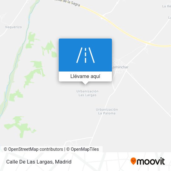 Mapa Calle De Las Largas