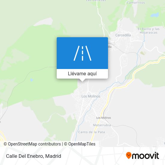 Mapa Calle Del Enebro