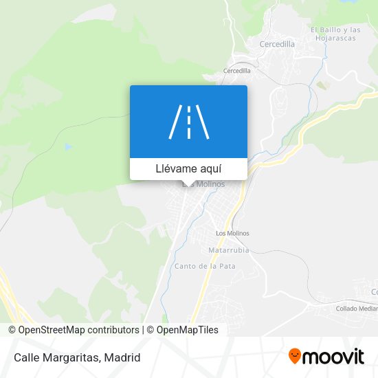 Mapa Calle Margaritas