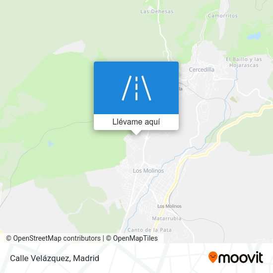 Mapa Calle Velázquez