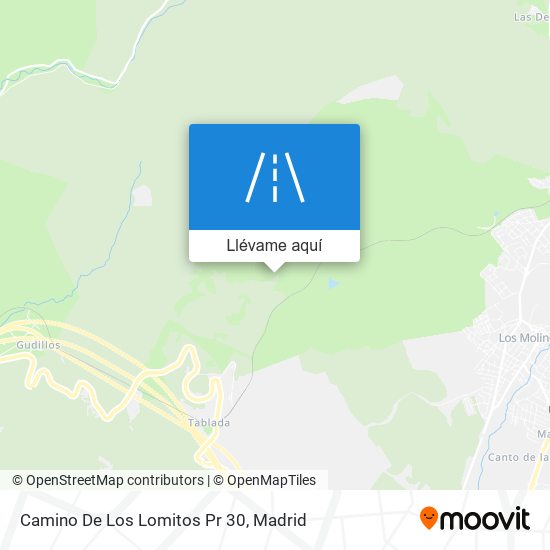 Mapa Camino De Los Lomitos Pr 30