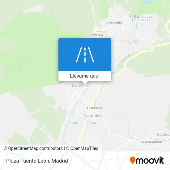 Mapa Plaza Fuente León
