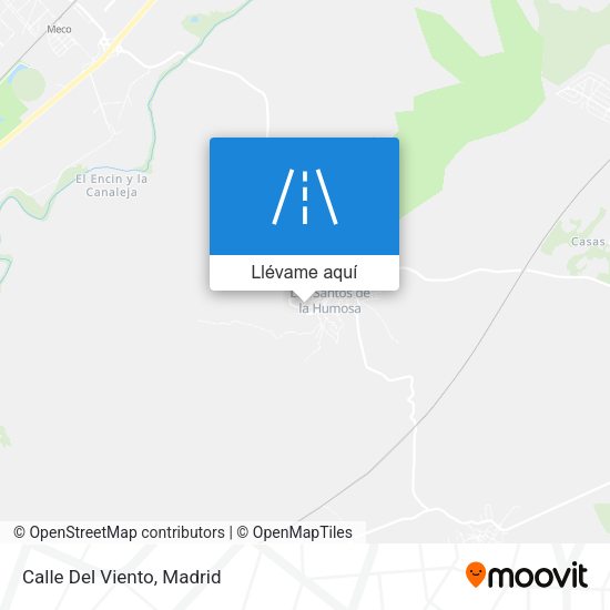 Mapa Calle Del Viento