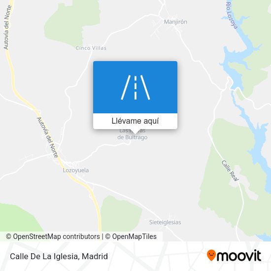 Mapa Calle De La Iglesia