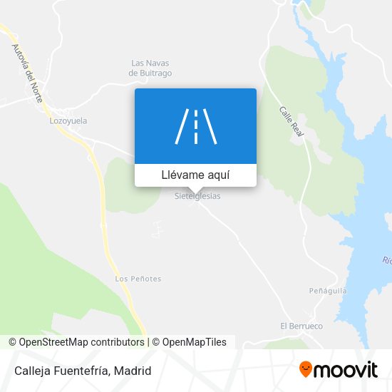 Mapa Calleja Fuentefría