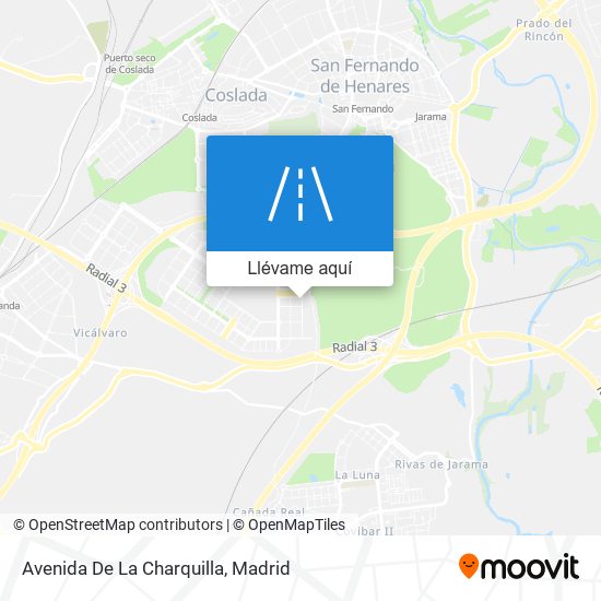 Mapa Avenida De La Charquilla