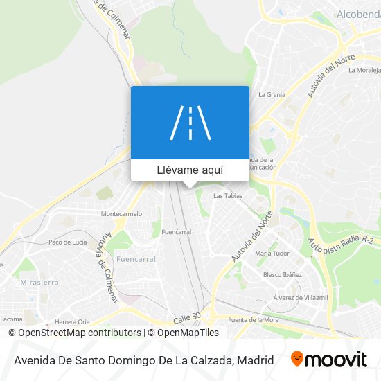 Mapa Avenida De Santo Domingo De La Calzada