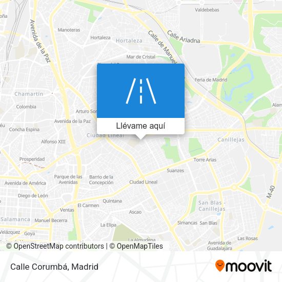Mapa Calle Corumbá
