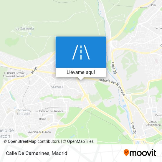 Mapa Calle De Camarines