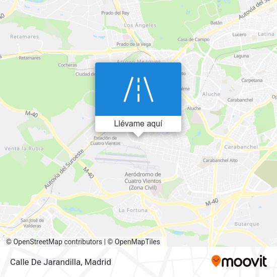Mapa Calle De Jarandilla
