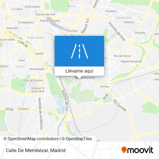 Mapa Calle De Membézar