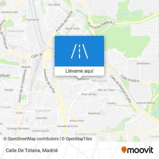 Mapa Calle De Totana