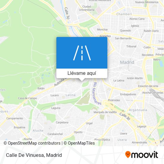 Mapa Calle De Vinuesa
