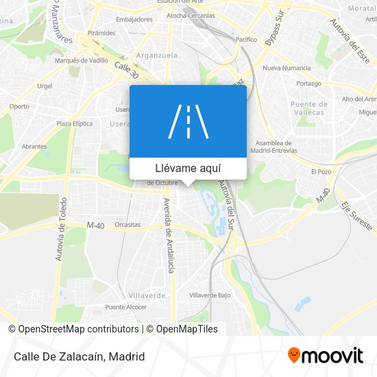 Mapa Calle De Zalacaín