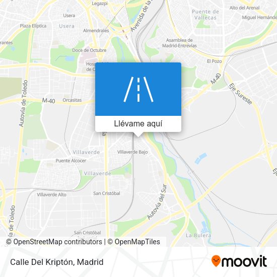 Mapa Calle Del Kriptón