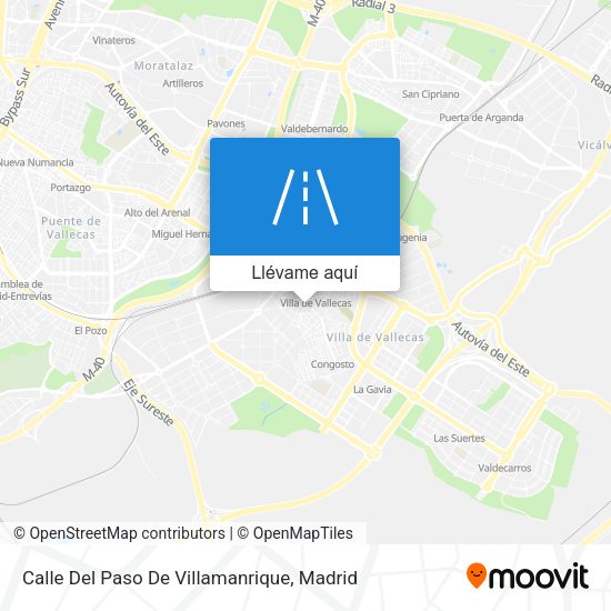 Mapa Calle Del Paso De Villamanrique