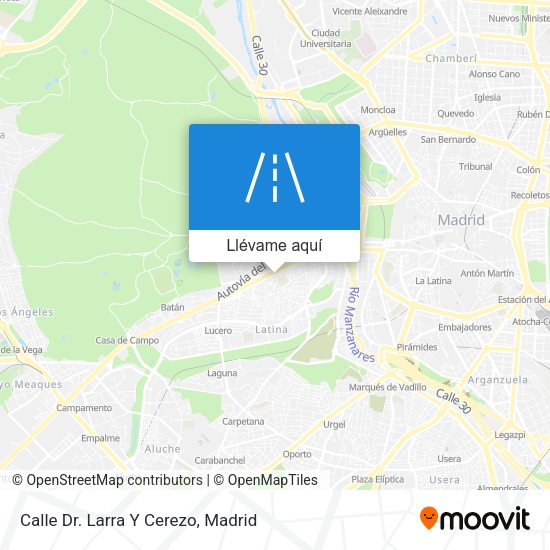 Mapa Calle Dr. Larra Y Cerezo