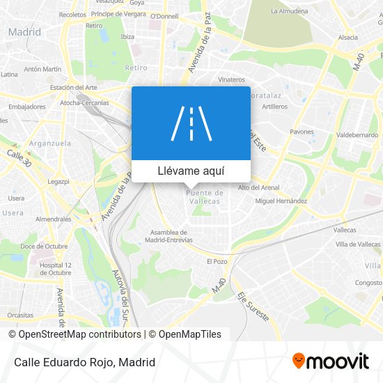 Mapa Calle Eduardo Rojo
