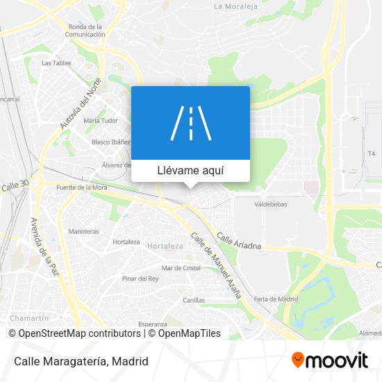 Mapa Calle Maragatería