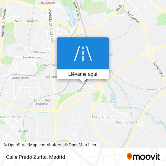 Mapa Calle Prado Zurita