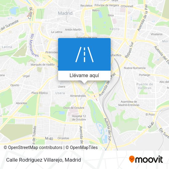 Mapa Calle Rodríguez Villarejo