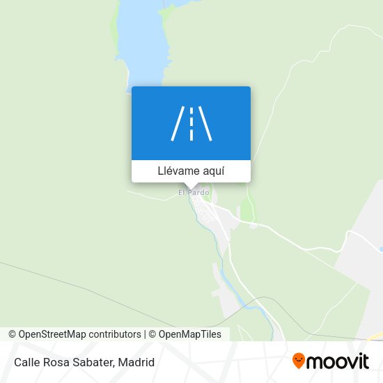 Mapa Calle Rosa Sabater