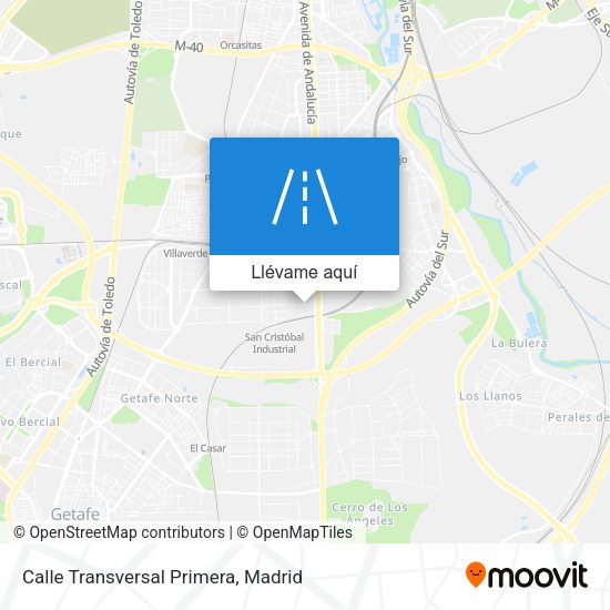 Mapa Calle Transversal Primera