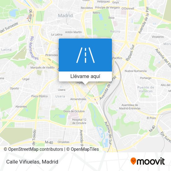 Mapa Calle Viñuelas