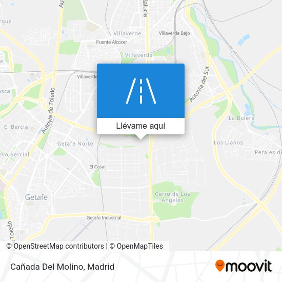 Mapa Cañada Del Molino