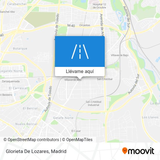 Mapa Glorieta De Lozares