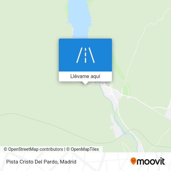Mapa Pista Cristo Del Pardo