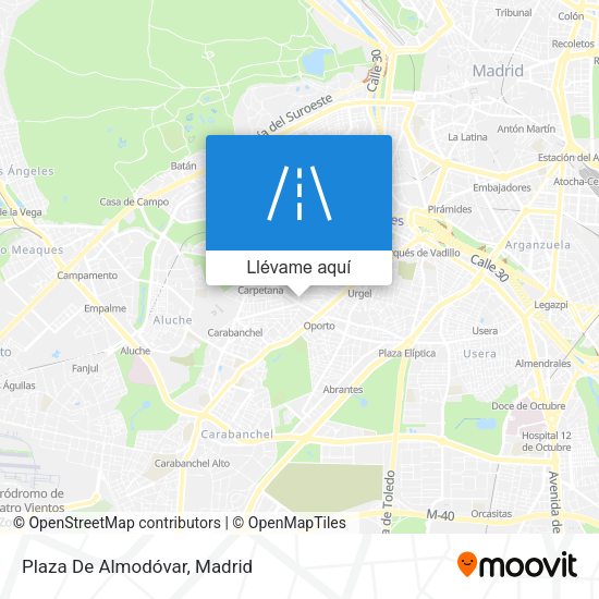 Mapa Plaza De Almodóvar