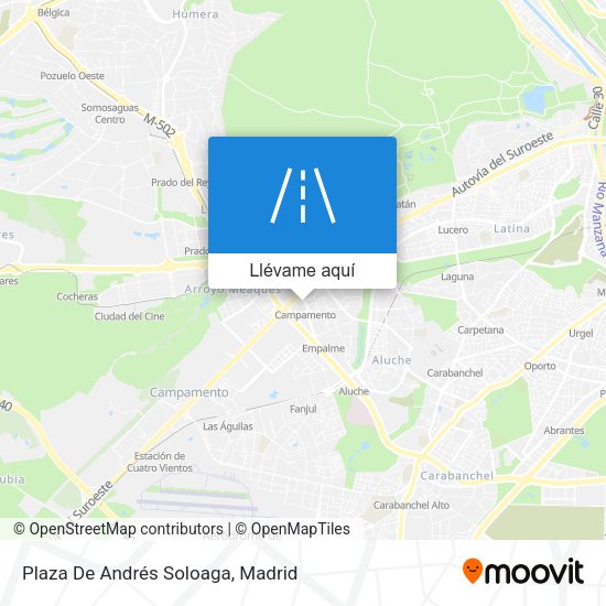 Mapa Plaza De Andrés Soloaga