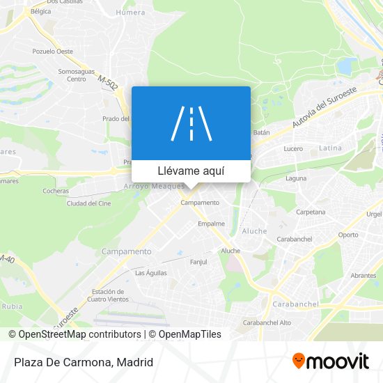 Mapa Plaza De Carmona