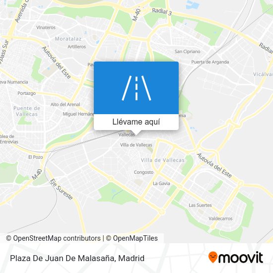 Mapa Plaza De Juan De Malasaña
