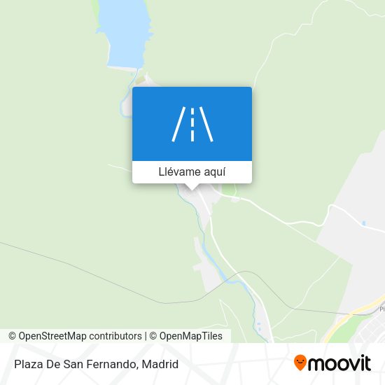 Mapa Plaza De San Fernando