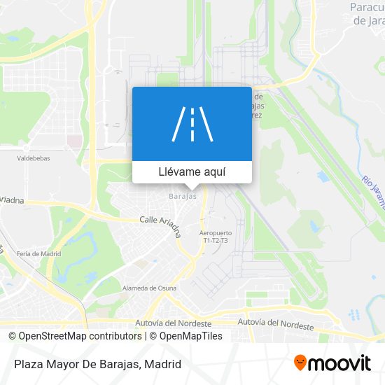 Mapa Plaza Mayor De Barajas
