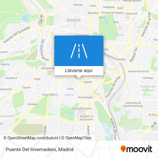 Mapa Puente Del Invernadero