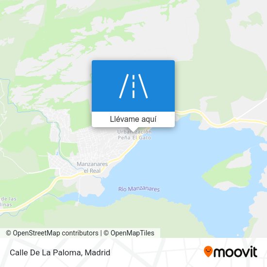 Mapa Calle De La Paloma