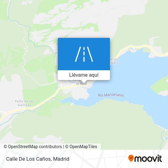 Mapa Calle De Los Caños