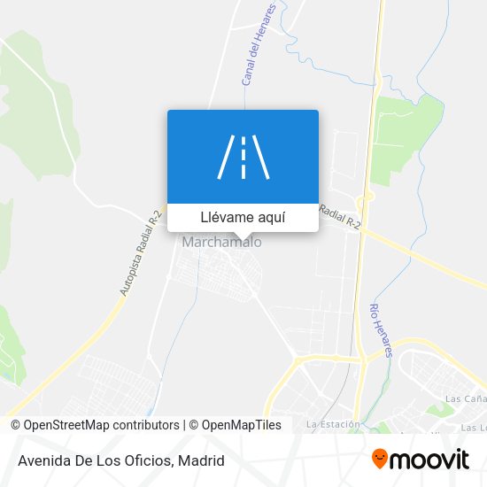 Mapa Avenida De Los Oficios